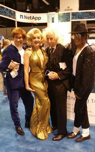 Austin Powers, Marilyn Monroe. Albert Einstein and Michael Jackson Lookalikes Trade Show Celebrity Look Alikes celebrity look alikes celebrity impersonators rat pack show frank sintra tribute tribute shows look a likes